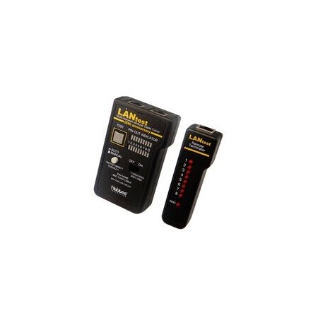 Swe-Tech 3C Lan Tester Network Cable tester, Pin Configuration/Wire Map Results, Black FWT30D1-56552
